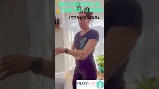 Shoulder Surgery Recovery ❤️&zwj;🩹: Elbow, wrist, and hand 🤚 exercises. More videos @kelseyjane2182