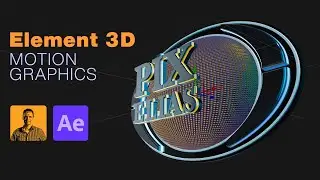 Motion Graphics After Effects Element 3D Plugin, Create Stunning Animations
