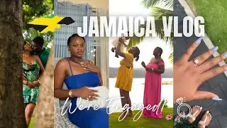 HE PROPOSED! JAMAICA TRAVEL VLOG 2022 pt 1 | MsMickayla
