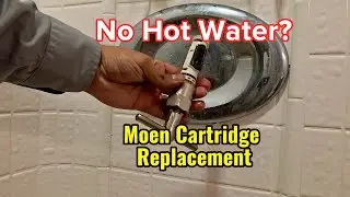 🛀 Moen Shower Cartridge Replacement (DIY Homeowner Fix!)