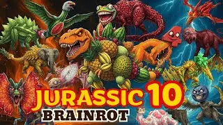 Brainrot Anime Opening Song Pt.10 ft Jurassic World | Official Music Video