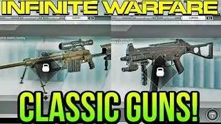 *NEW* 5 CONFIRMED CLASSIC WEAPONS in Infinite Warfare (Intervention, UMP, Spas 12, M1 + More)