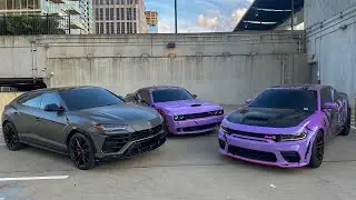 CUTTING UP IN TRAFFIC IN LAMBORGHINI URUS WITH MOREQUAN