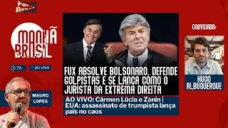AO VIVO: C&aacute;rmen L&uacute;cia e Zanin | Fux se lan&ccedil;a como o jurista da extrema direita |11.9
