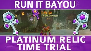 Crash Bandicoot 4 - Run It Bayou - Platinum Time Trial Relic (1:34.96)