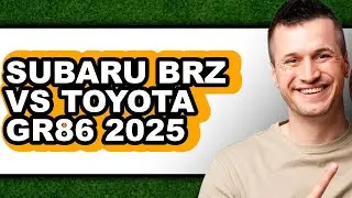 Subaru BRZ vs Toyota GR86 2025 - Which is Better?