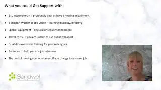 Access to Work  - support