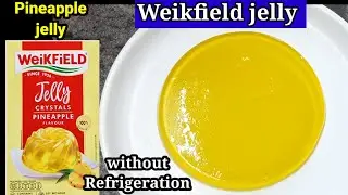 pineapple jelly#weikfield jelly #weikfield jelly crystals#weikfield jelly recipe#jelly#jelly recipe