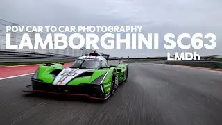 POV PHOTOGRAPHY with the LAMBORGHINI SC63 RACE CAR at COTA