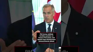 PM Carney on Trump's Fed chaos and upcoming infrastructure announcements. #cdnpoli