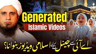 A.I Generated Islamic Videos Ask Mufti Tariq Masood 🕌#mufti tariq masood,mufti tariq masood late #ai