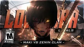 LOUCURA LETAL ~ Jjk Season 3 - Maki vs Zenin Clan [AMV/Edit] 4k ! Alight Motion Preset (+Pf)