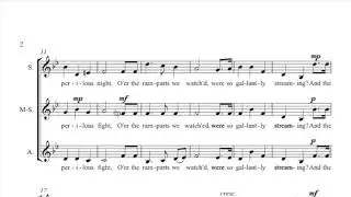 National anthem - Mezzo Soprano