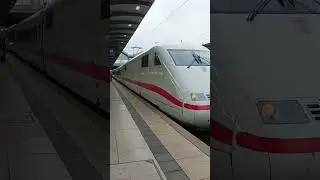 Einfahrt ICE 1 (Br 401), Mainz Hbf