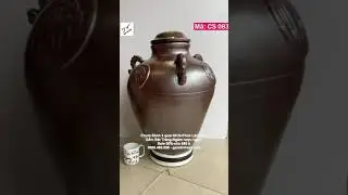 Chum S&agrave;nh 3 quai-50 lit-M&atilde;: CS083-Ph&uacute;c Lộc Thọ-Gốm B&aacute;t Tr&agrave;ng-Ng&acirc;m rượu ngon, khử độc,0986.469.896