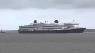 3 Cunard Queens Liverpool Rendezvous 2015 (4K)