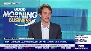 Frédéric Arnault (TAG Heuer) : LVMH Google Cloud annoncent un partenariat stratégique