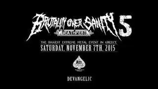 Devangelic live at Brutality Over Sanity 2015 (Greece)