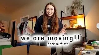 WE ARE MOVING *pack with me* | XO, MaCenna Vlogs