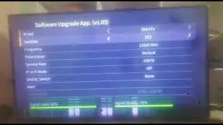 DISHTV 5510HD box ST2 signal software process