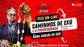 Os caminhos de Ex&uacute; e a prosperidade com Baba Carlos de Ex&uacute;.