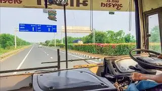 Ahmedabad To Vadodara In GSRTC Bus | Cheapest Way To Travel [ Silent Vlog ]