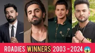 All Roadies Winners Season 1 To 21 💕✨ #roadies #ayushmankhurana #princenarula #elvishyadav