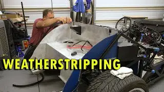Factory Five 33 Hot Rod V2 - Interior Assembly - Weatherstripping & Seat Belts