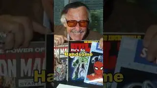 Stan Lee Says Iron Man Is the Marvel Hero He Relates to the Most! 💥🦾#stanlee #ironman #shorts