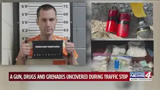 Guns, drugs and riot control grenades:  Traffic stop in Union City leads to big bust