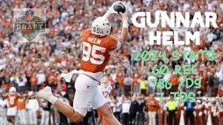 Gunnar Helm - Texas | 2024 Highlights | 2025 NFL Draft