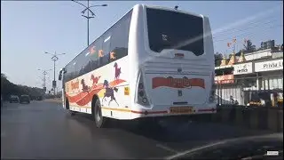 MSRTC AC BUS SHIVSHAHI IS IN ACTION..!