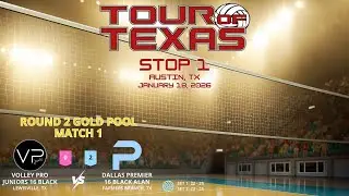 Tour of Texas Stop 1 |  Gold Pool Match 1 - vs. Premier 16 Black Alan | Austin, TX | Jan 18, 2026