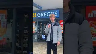 I Tested Every Item From GREGGS #review #greggs #trending