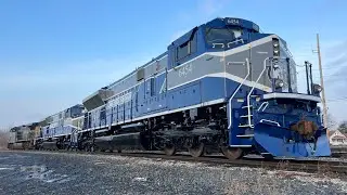 LSRC's Christmas gifts from EMD and a CSX Mullet Unit - Northwest Ohio 12/23/25