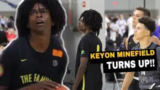 Keyon Minefield Went 0 to 100 On Dudes, In Front Of So Many Coaches