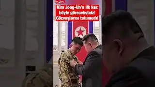 Kuzey Kore lideri Kim Jong-Un g&ouml;zyaşlarına engel olamadı! #shorts #kimjongun #korea #kore #keşfet