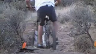 Shake and Bake - downhill trail at Eagle Bike Park