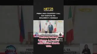 PBBM,Courtesy called Brother Eduardo V.Win #net25news #net25 #pbbm #newsph #socialnews #socialmedia