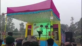 Nanchaku with kick and punch, at NCC training camp, last day program 