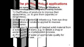 Clarification and filtration part one