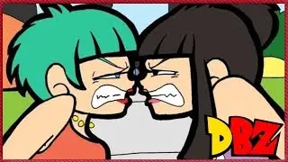 Bulma vs ChiChi - DBZ COMIC DUB