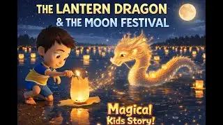The Lantern Dragon & the Moon Festival 🐉✨ | Magical Water Dragon Story for Kids