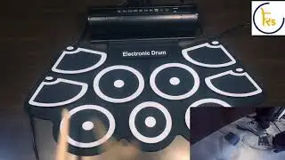 K's Electric Roll Up Drum Set