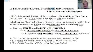 Erring about Easter Missing the Point the Power - Part 4 Faithful Obedience