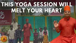Swamiji's Yoga Session with Little Masters❤️