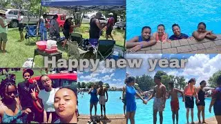 New years day vlog | pool day w/the family. 