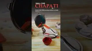 Atop Stainless Steel Puri & Roti Maker | 2-in-1 Kitchen Essential!