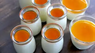 Flan aux &oelig;ufs | Recette sans Four | wa's Cuisine | 焼かないプリン