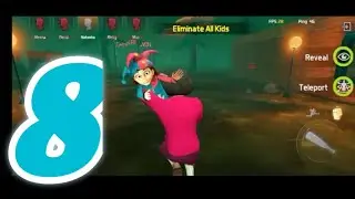 Playtime Adventure Multiplayer - Gameplay level 8 Walkthrough Part 2 Scary Teacher 3D, New Update